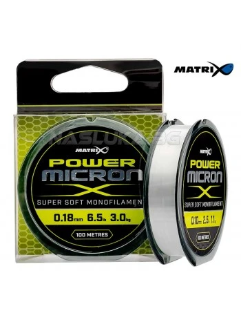 Бързопотъващо монофилно влакно Matrix Power Micron - 100м