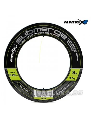 Шок лидер Matrix Submerge Shock Leader Mono - 100 м
