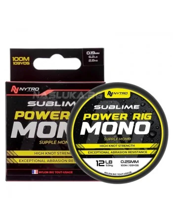 Монофилно влакно Nytro Sublime Power Rig Mono - 100м