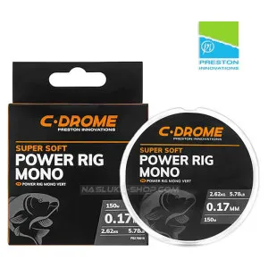 Монофилно влакно Preston C-Drome Power Rig Mono, 150 м Монофилно влакно Preston C-Drome Power Rig Mono, 150 м
