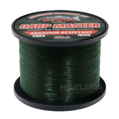 Монофилно шаранджийско влакно Kudos Carp Master 1000м, Green