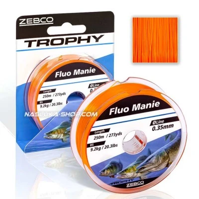 Влакно за спининг  Zebco Trophy Fluo Manie