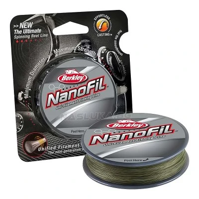 Плетено многонишково влакно Berkley Nanofil 125м - Low-Vis Green