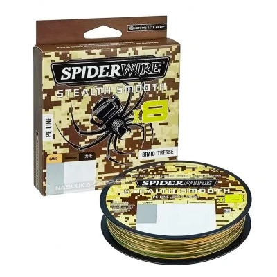 Плетено 8-нишково влакно Spiderwire Stealth Smooth 8x - Camo - 150м