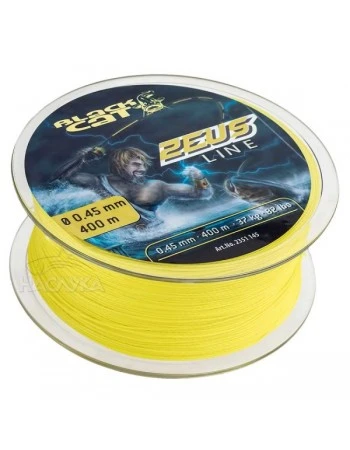 Плетено влакно за сом Black Cat Zeus Line - 300м