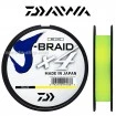 Плетено влакно Daiwa J-Braid X4 135м - Жълто