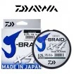 Плетено влакно Daiwa J-Braid X4 135м - Тъмнозелено