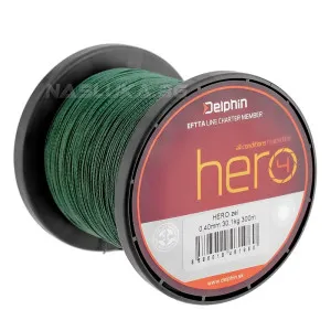 Плетено влакно Delphin Hero Green, 300 м Плетено влакно Delphin Hero Green, 300 м
