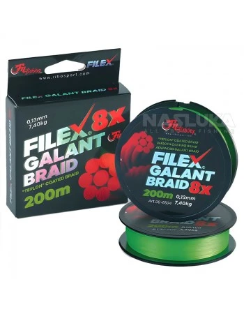 Плетено влакно Fil Fishing Filex Galant Braid 8X, 200м