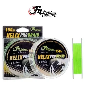 Плетено влакно за спининг Fil Fishing Helix Pro Braid, 150 м, | Диаметър, 0.30 мм
