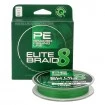Плетено 8-нишково влакно Lazer Elite Braid 8 Moss Green - 100м