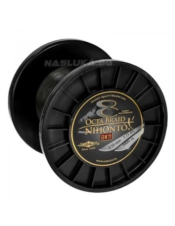 Плетено 8-нишково влакно Mikado Nihonto Octa Braid Black - 3000м