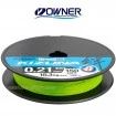 Плетено влакно Owner Kizuna x8 Chartreuse - 135м