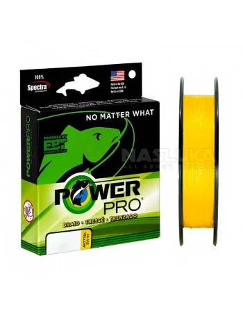 Плетено влакно Power Pro Hi-vis Yellow, 135м