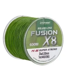 8-нишково плетено влакно Remixon Fusion Braid X8 Green 600 м