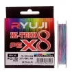 Плетено 8-нишково влакно Ryuji Hi-Tech Pe x8 Braid - Multi Color - 150м