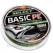 Плетено 4-нишково влакно за спининг Select Basic PE 4X - 100м - Dark Green