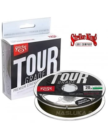 Плетено влакно за спининг риболов Strike King Tour Grade - Green