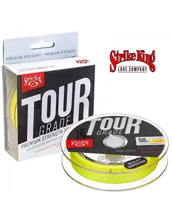 Плетено влакно за спининг риболов Strike King Tour Grade - Yellow