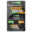 Шарански повод с покритие Carp Pro Coated Hooklink - Weedy Green