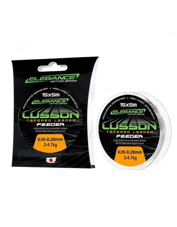 Конусовидни шок лидери Formax Lusson Tapered Leader Feeder 5x15м