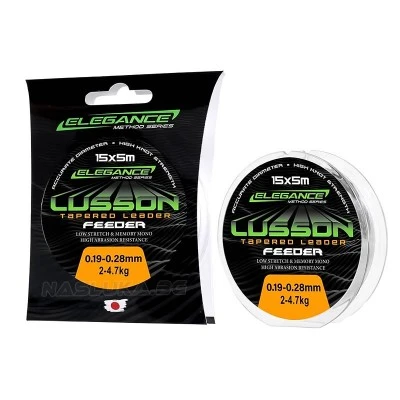 Конусовидни шок лидери Formax Lusson Tapered Leader Feeder 5x15м