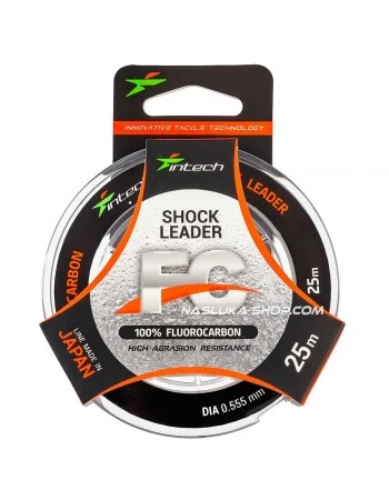 Флуорокарбон за шок-лидери и поводи Intech FC Shock Leader - 25м
