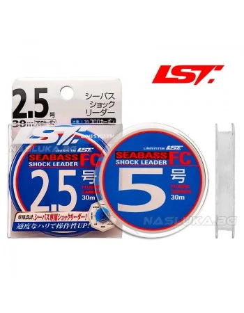 Флуорокарбон за поводи Line System SeaBass Shock Leader FC - 30м