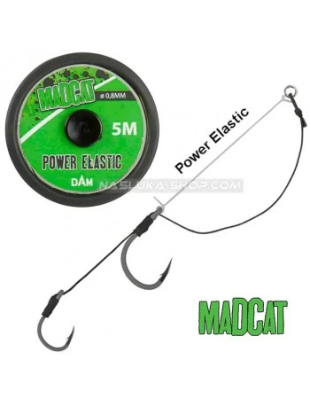 Ластик за монтажи за сом MadCat Power Elastic - 5м