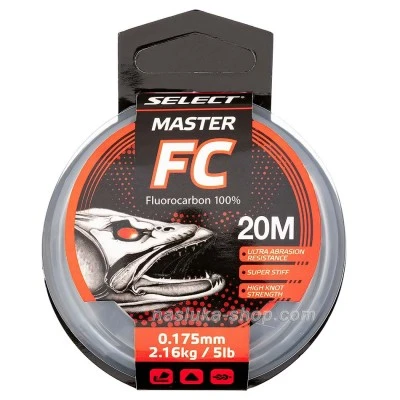 Флуорокарбон за поводи Select Master FC - 20м