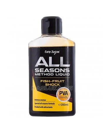 Гел Атрактор Carp Zoom All Seasons Method Liquid - Fish Fruit Shock