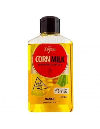 Течен атрактор Carp Zoom Corn Milk Extra 200мл, Mango
