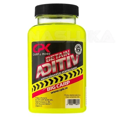 Течен атрактор CPK Betain Aditiv 250мл, Big Carp