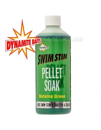 Атрактант Dynamite Baits Pellet Soak Swim Stim - Betaine Green