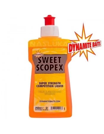 Течна добавка атрактант Dynamite Baits Liquid - Sweet Scopex
