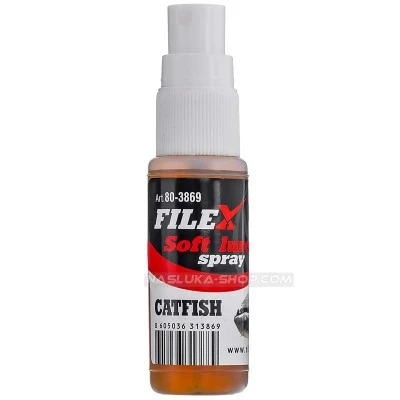 Спрей-атрактор за силиконова стръв Filex Soft Lure Spray - Catfish