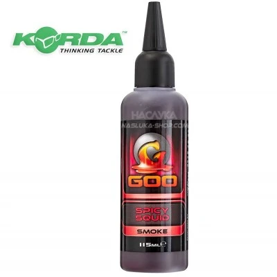 Течен пушещ атрактор Korda Goo Smoke - Spicy Squid