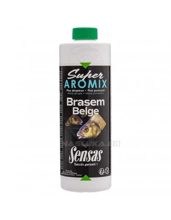 Течен ароматизатор Sensas Super Aromix - Brasem Belge