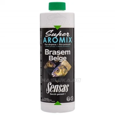 Течен ароматизатор Sensas Super Aromix - Brasem Belge