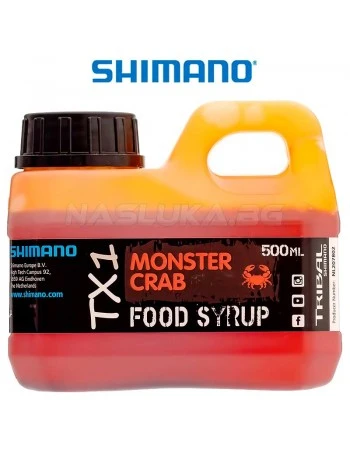 Атрактант Shimano TX1 Food Syrup 500ml - Monster Crab