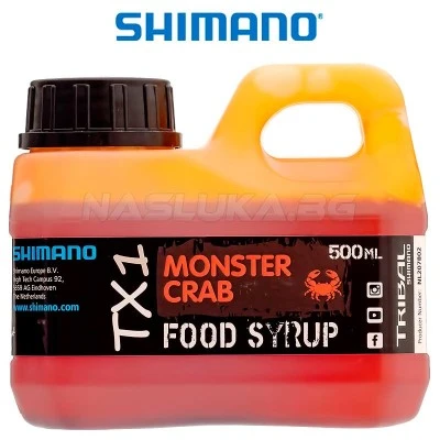 Атрактант Shimano TX1 Food Syrup 500ml - Monster Crab