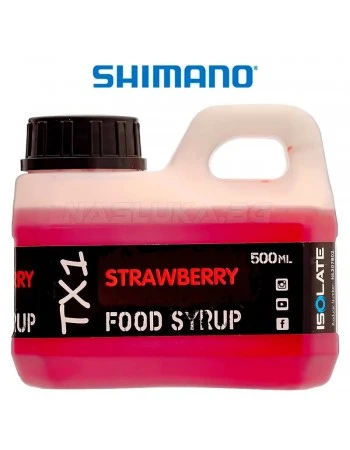 Атрактант Shimano TX1 Food Syrup 500ml - Strawberry