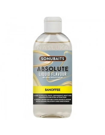 Течен аромат за стръв и захранка Sonubaits Absolute Liquid Flavour, Banofee
