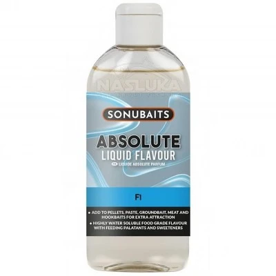 Течен аромат за стръв и захранка Sonubaits Absolute Liquid Flavour, F1