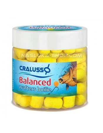 Балансирани дъмбели Cralusso Balanced Wafters Boilie - Fluo Pineapple