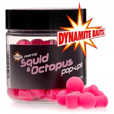 Плаващи топчета и дъмбели DB Essential Pop-Ups - Squid & Octopus