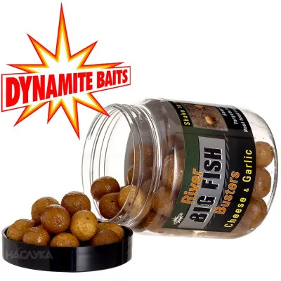Дъмбели в ДИП Dynamite Baits Big Fish River - Cheese-Garlic