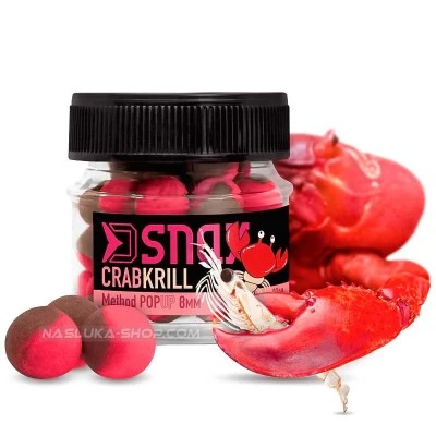 Плуващи топчета Delphin D Snax Method Pop-Up - CrabKrill