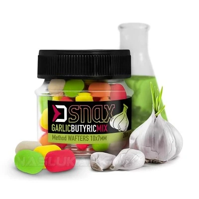 Wafters Garlic Butyric Mix Балансирани дъмбели Delphin D Snax Method Wafters 10х7мм - Garlic Butyric Mix