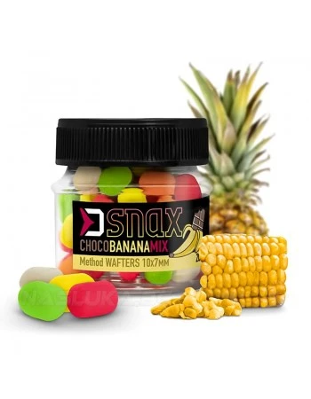 Балансирани дъмбели Delphin D Snax Method Wafters 10х7мм - Ananas Corn Mix